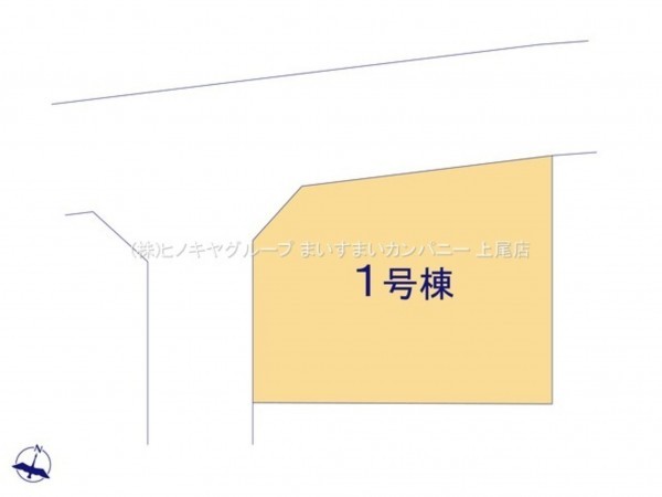 上尾市二ツ宮、新築一戸建ての画像です