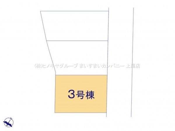 上尾市大字原市、新築一戸建ての画像です