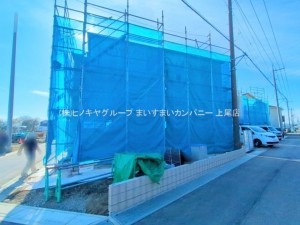 上尾市大字瓦葺、新築一戸建ての画像です