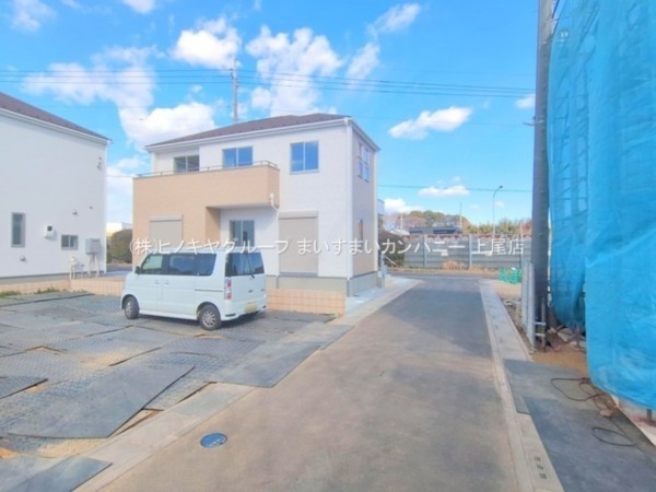 上尾市大字瓦葺、新築一戸建ての画像です