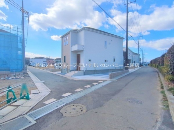 上尾市大字瓦葺、新築一戸建ての画像です