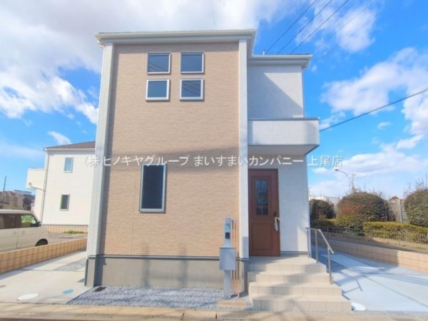 上尾市大字瓦葺、新築一戸建ての画像です