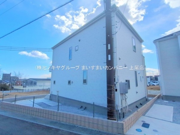 上尾市大字瓦葺、新築一戸建ての画像です