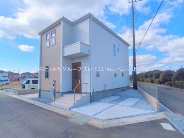 上尾市大字瓦葺、新築一戸建ての画像です
