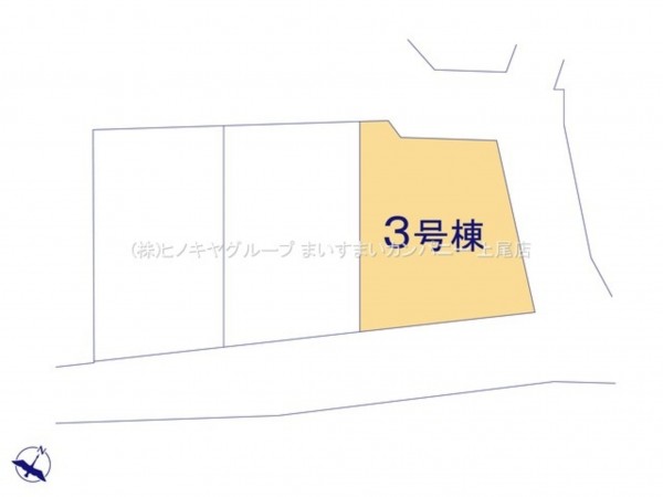 桶川市北、新築一戸建ての画像です