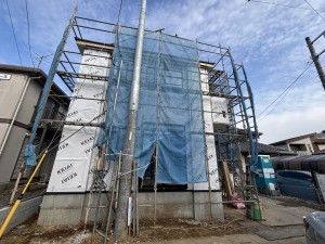 上尾市柏座、新築一戸建ての画像です