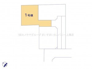 上尾市柏座、新築一戸建ての画像です