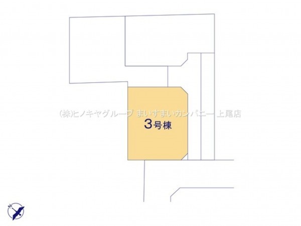 上尾市柏座、新築一戸建ての画像です