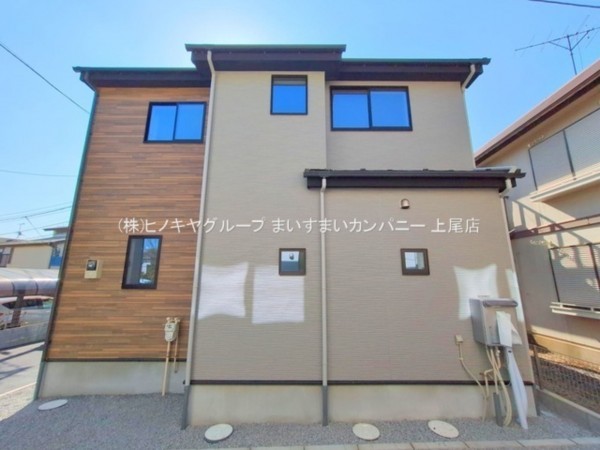 上尾市柏座、新築一戸建ての画像です