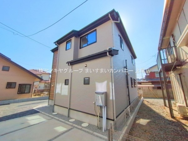 上尾市柏座、新築一戸建ての画像です
