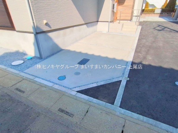 上尾市柏座、新築一戸建ての画像です