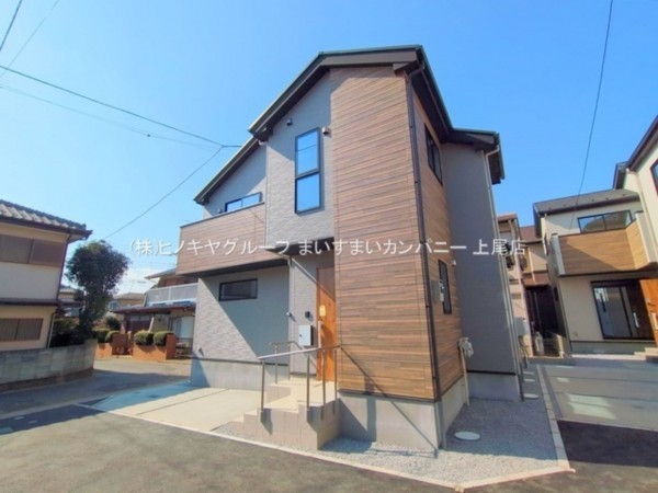 上尾市柏座、新築一戸建ての画像です
