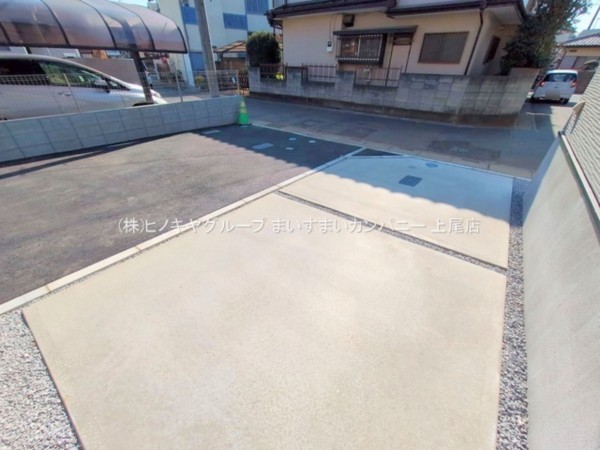 上尾市柏座、新築一戸建ての画像です