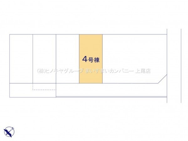 上尾市東町、新築一戸建ての画像です