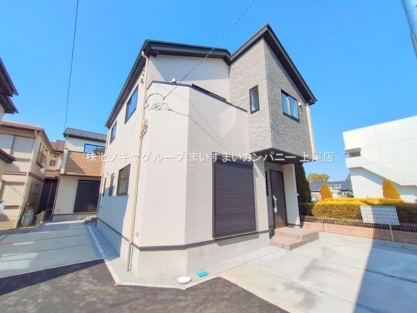 上尾市柏座、新築一戸建ての画像です