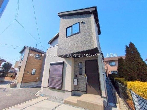 上尾市柏座、新築一戸建ての画像です