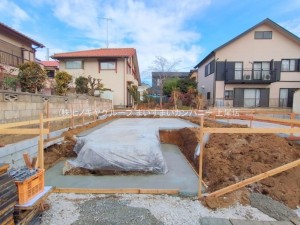 上尾市柏座、新築一戸建ての画像です