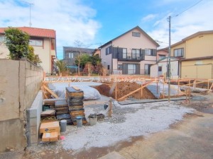 上尾市柏座、新築一戸建ての画像です