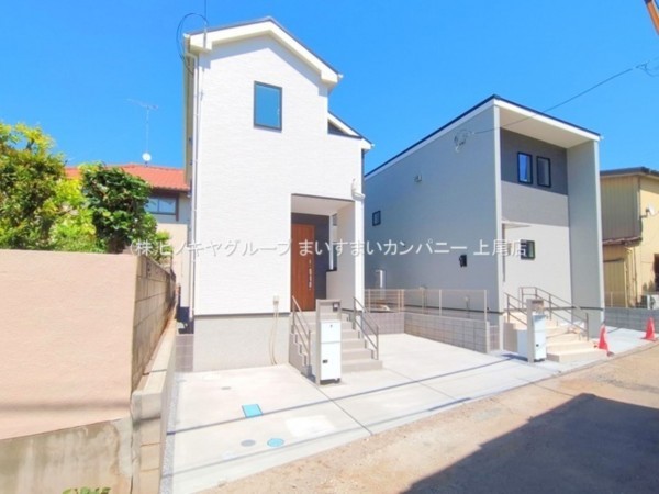 上尾市柏座、新築一戸建ての画像です
