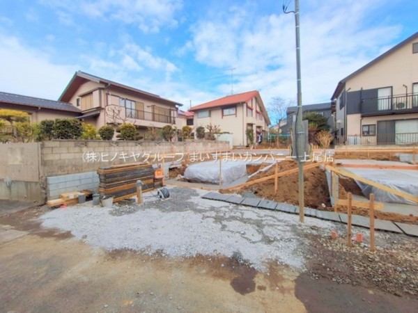 上尾市柏座、新築一戸建ての画像です