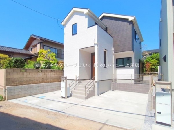 上尾市柏座、新築一戸建ての画像です