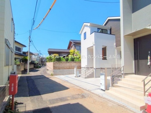 上尾市柏座、新築一戸建ての画像です