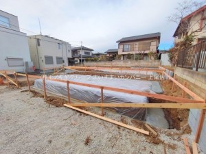 上尾市柏座、新築一戸建ての画像です