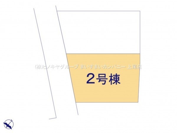 上尾市柏座、新築一戸建ての画像です