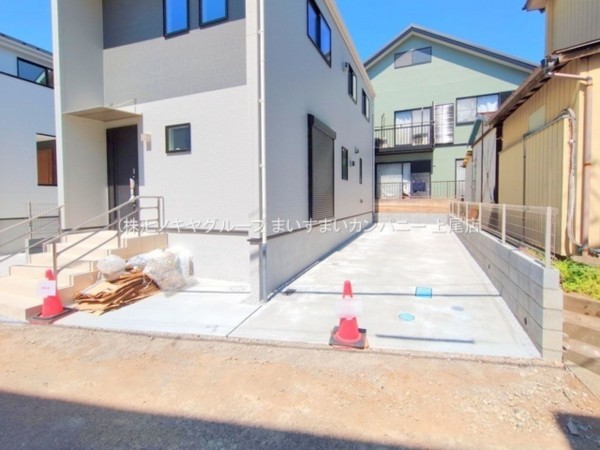 上尾市柏座、新築一戸建ての画像です