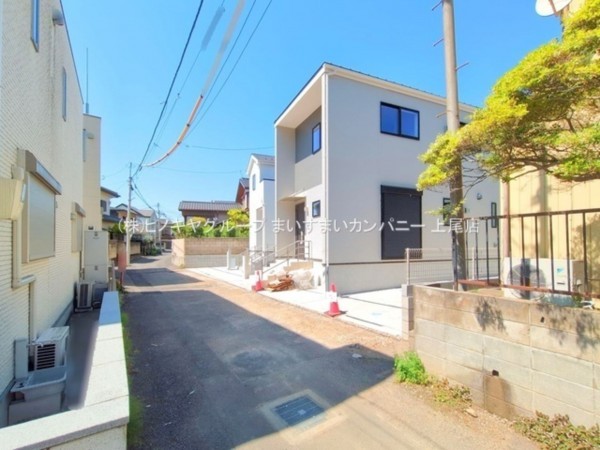 上尾市柏座、新築一戸建ての画像です