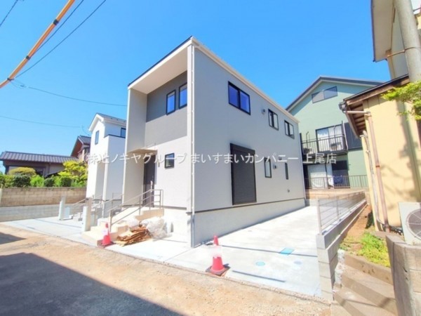 上尾市柏座、新築一戸建ての画像です