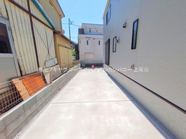上尾市柏座、新築一戸建ての画像です