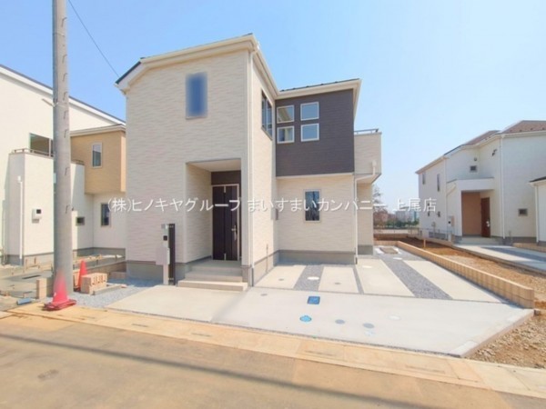 上尾市大字瓦葺、新築一戸建ての画像です