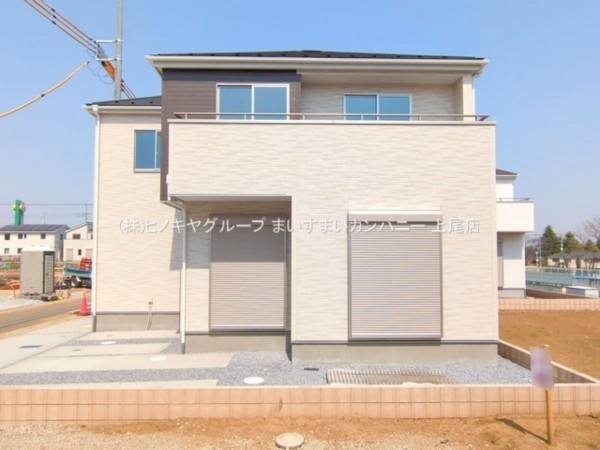 上尾市大字瓦葺、新築一戸建ての画像です