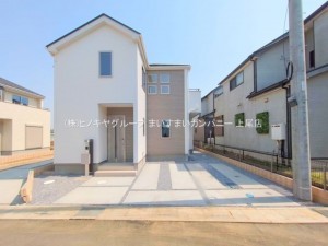 上尾市大字瓦葺、新築一戸建ての画像です