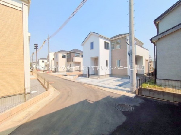 上尾市大字瓦葺、新築一戸建ての画像です