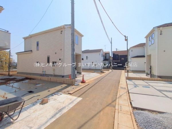 上尾市大字瓦葺、新築一戸建ての画像です