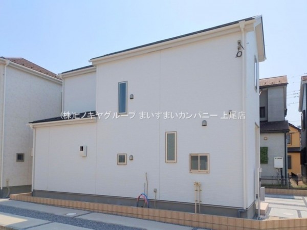 上尾市大字瓦葺、新築一戸建ての画像です