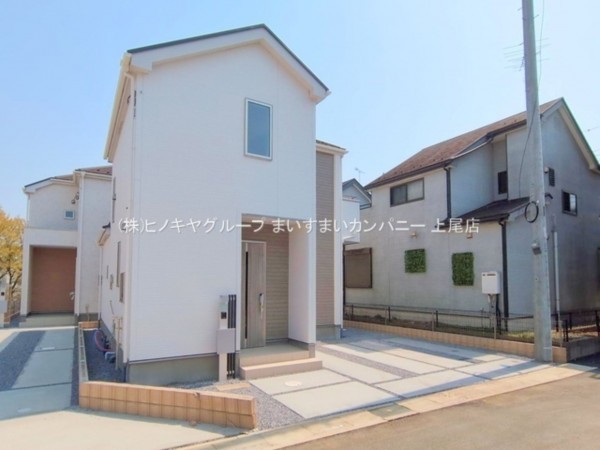 上尾市大字瓦葺、新築一戸建ての画像です