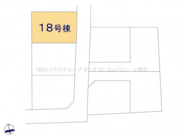 上尾市大字瓦葺、新築一戸建ての画像です