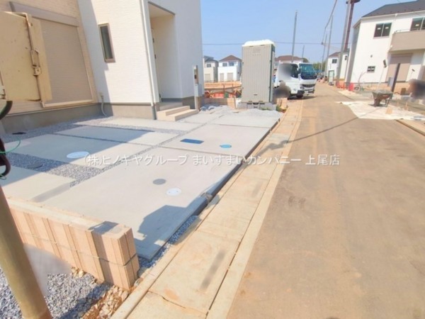 上尾市大字瓦葺、新築一戸建ての画像です