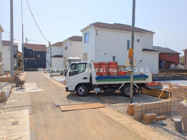上尾市大字瓦葺、新築一戸建ての画像です