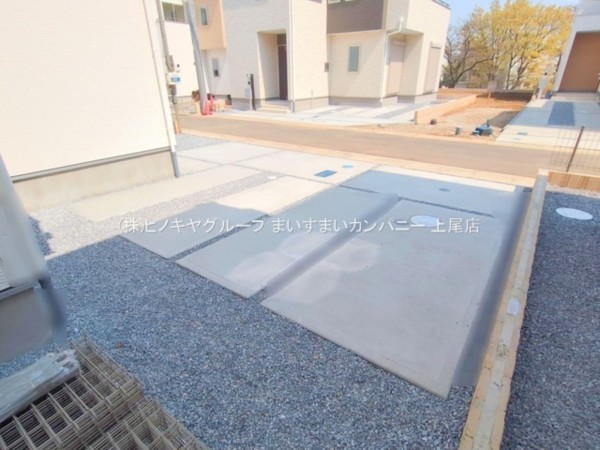 上尾市大字瓦葺、新築一戸建ての画像です