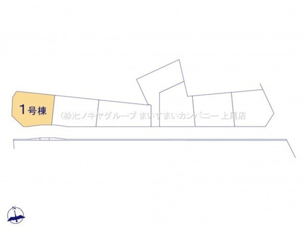 上尾市大字上、新築一戸建ての画像です