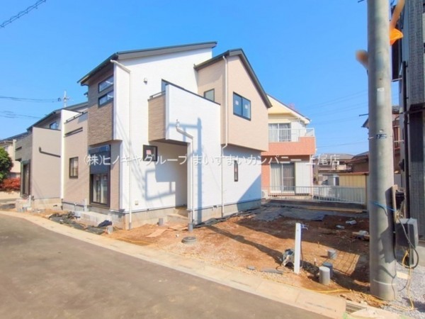 上尾市大字上、新築一戸建ての画像です