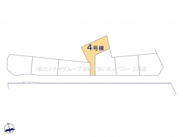 上尾市大字上、新築一戸建ての画像です