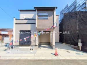 上尾市大字上、新築一戸建ての画像です
