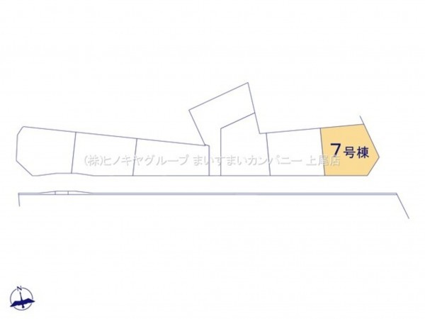 上尾市大字上、新築一戸建ての画像です