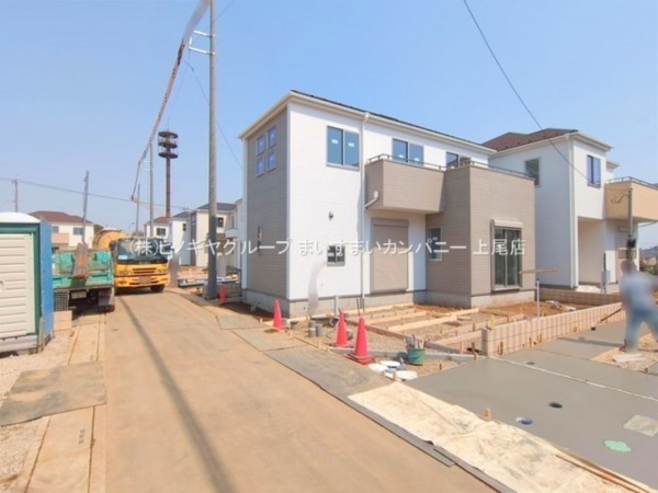 上尾市大字瓦葺、新築一戸建ての画像です