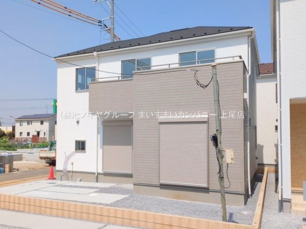 上尾市大字瓦葺、新築一戸建ての画像です